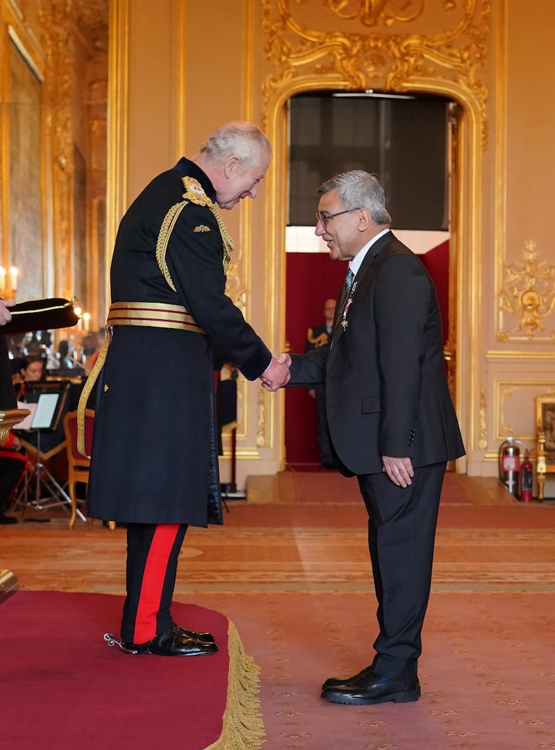 Nooralhaq Nasimi was recognised with a royal honour last year for his services to refugees