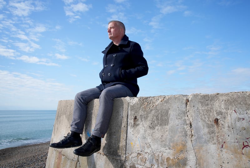 Craig Jones on the beach in Brighton, East Sussex, where he runs Fighting With Pride. Picture date: Friday October 11, 2024.