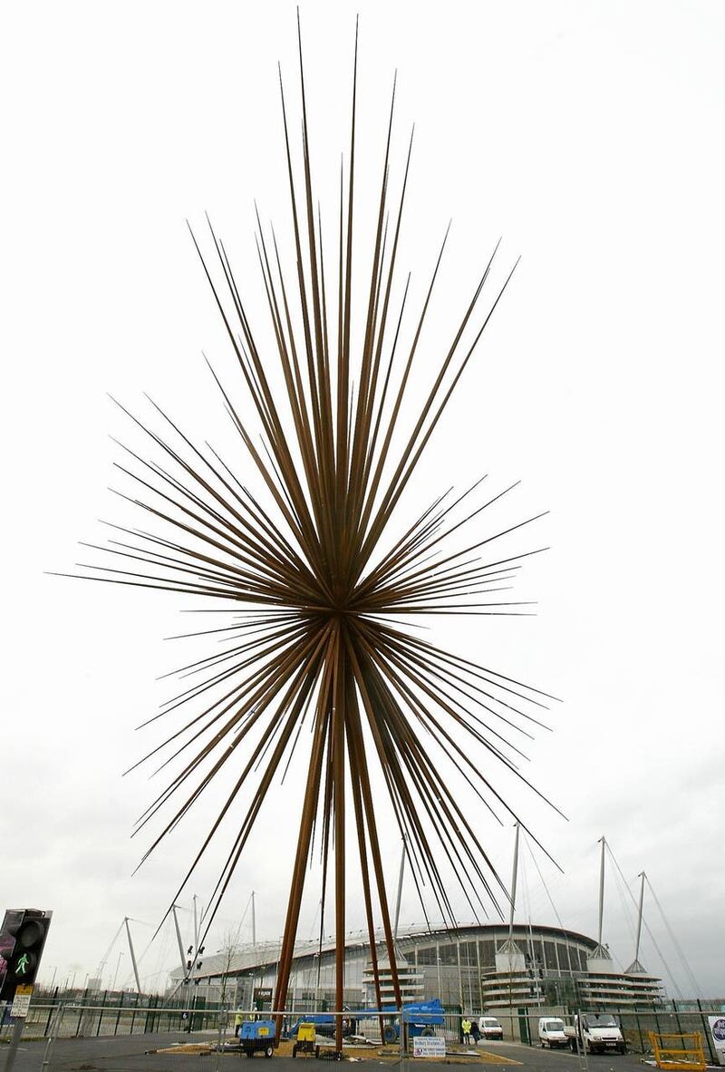 The B of the Bang Sculpture – City of Manchester Stadium