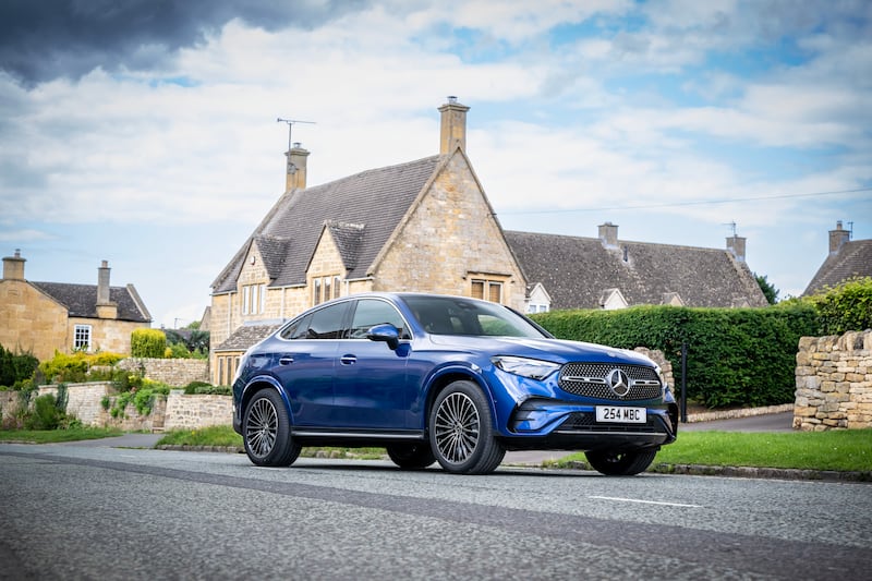 The GLC Coupe is a premium and well equipped SUV that is a direct rival to the Q5 Sportback. (Mercedes)