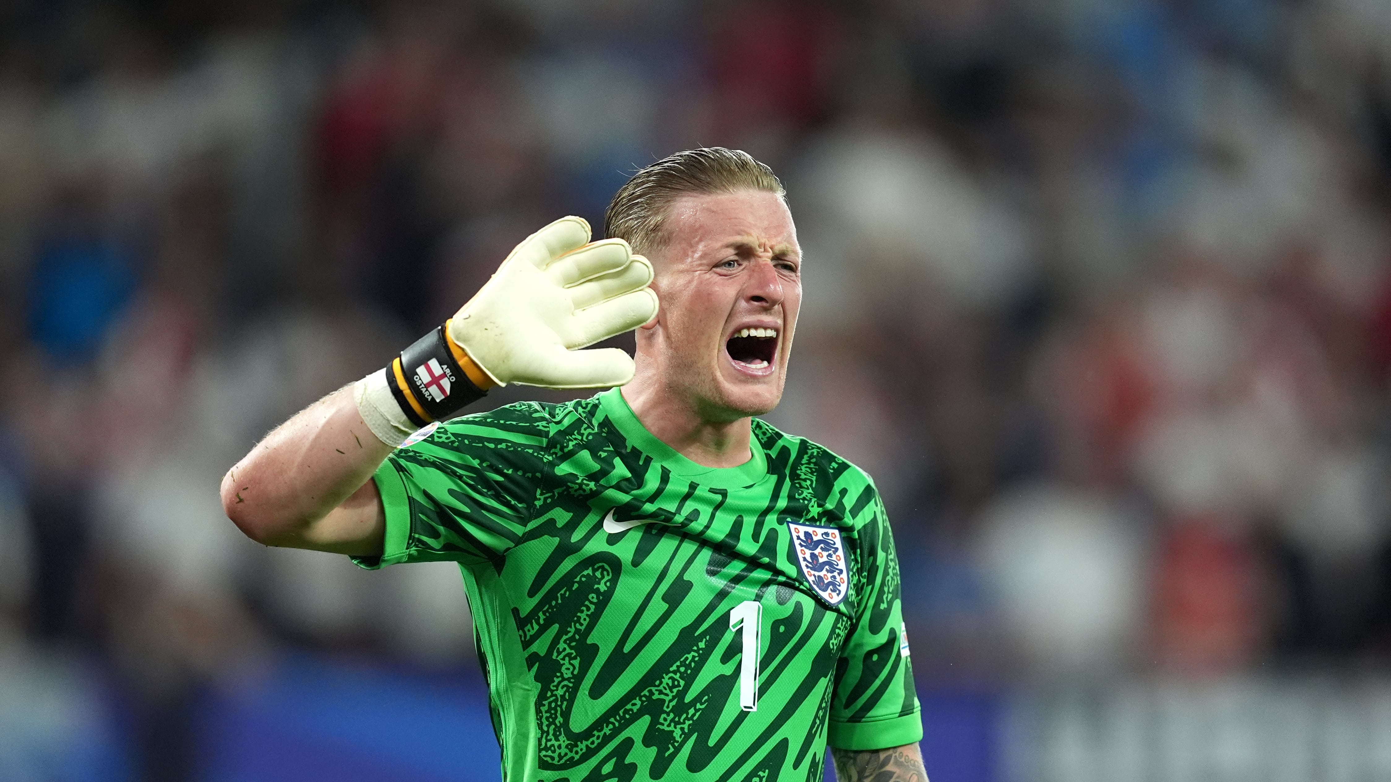 Jordan Pickford says the England camp is ‘chilled’ despite recent poor performances
