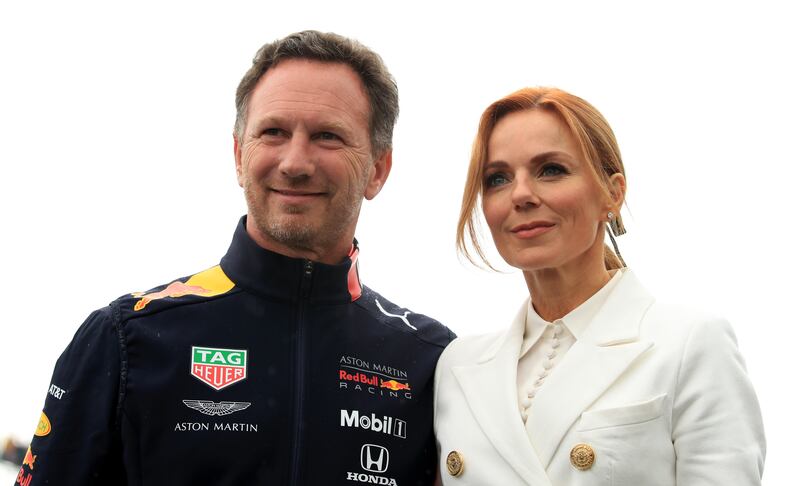 Christian Horner said his wife Geri Halliwell has been “very supportive” since the allegations broke