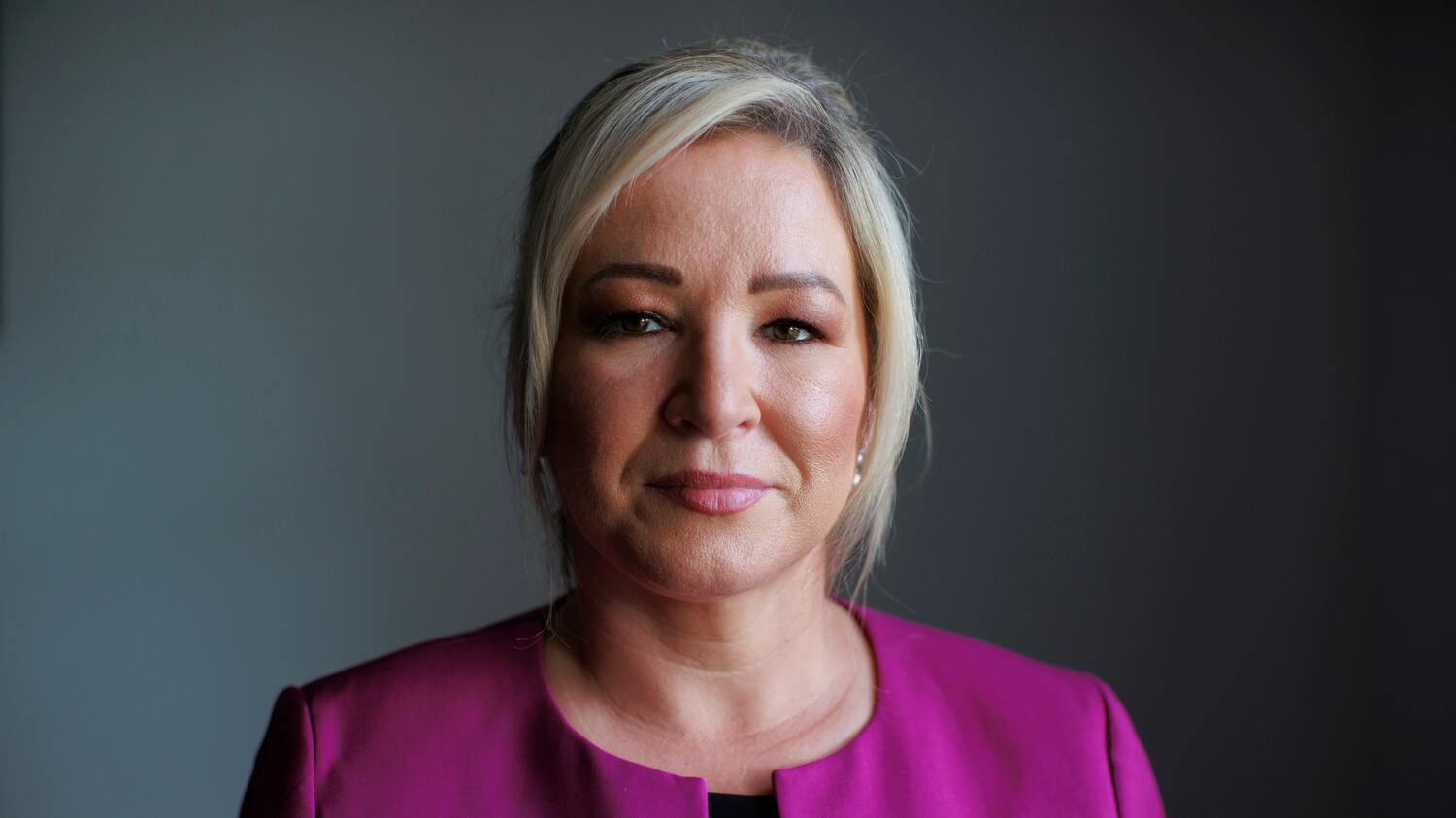 Michelle O’Neill, Vice President of Sinn Fein speaks with PA Media at Parliament Buildings at Stormont in Belfast. Picture date: Monday June 24, 2024. PA Photo. See PA story POLITICS Election SinnFein. Photo credit should read: Liam McBurney/PA Wire