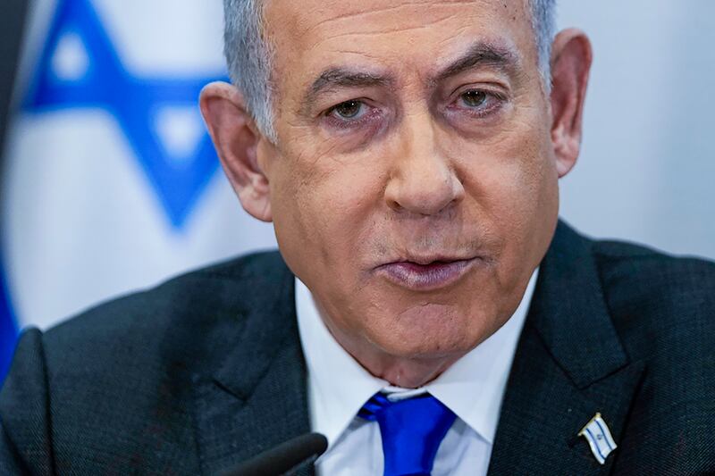 Israeli Prime Minister Benjamin Netanyahu has been told to decide on a post-war vision for Gaza (AP Photo/Ohad Zwigenberg)