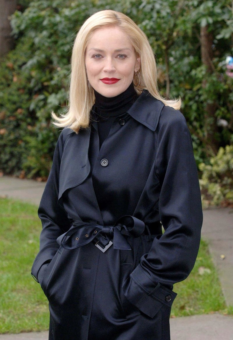 Sharon Stone at a photocall ahead of the premiere of Basic Instinct II