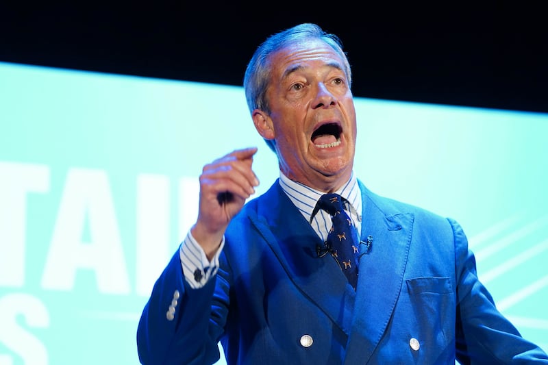 Reform UK leader Nigel Farage wanted a place on the BBC show