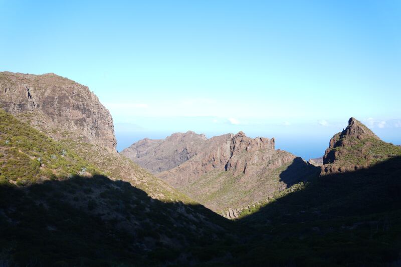 The area around Masca in Tenerife