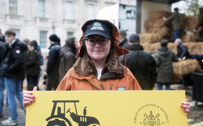 Farmer’s daughter Jen said the tax changes mean she will not be able to take over her family farm