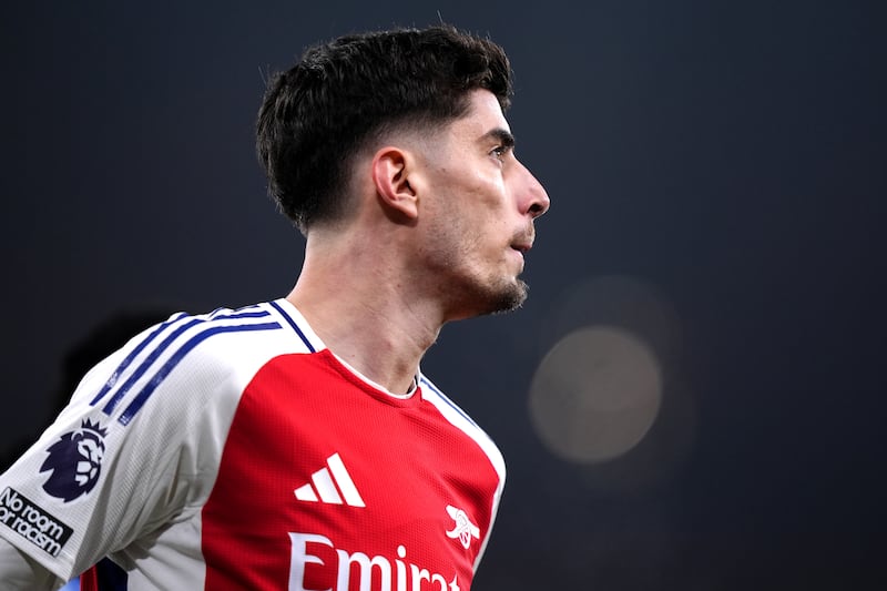 Police have arrested a teenage boy in connection with social media abuse sent to Arsenal forward Kai Havertz’s pregnant wife