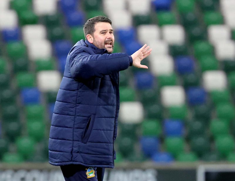 Linfield manager David Healy