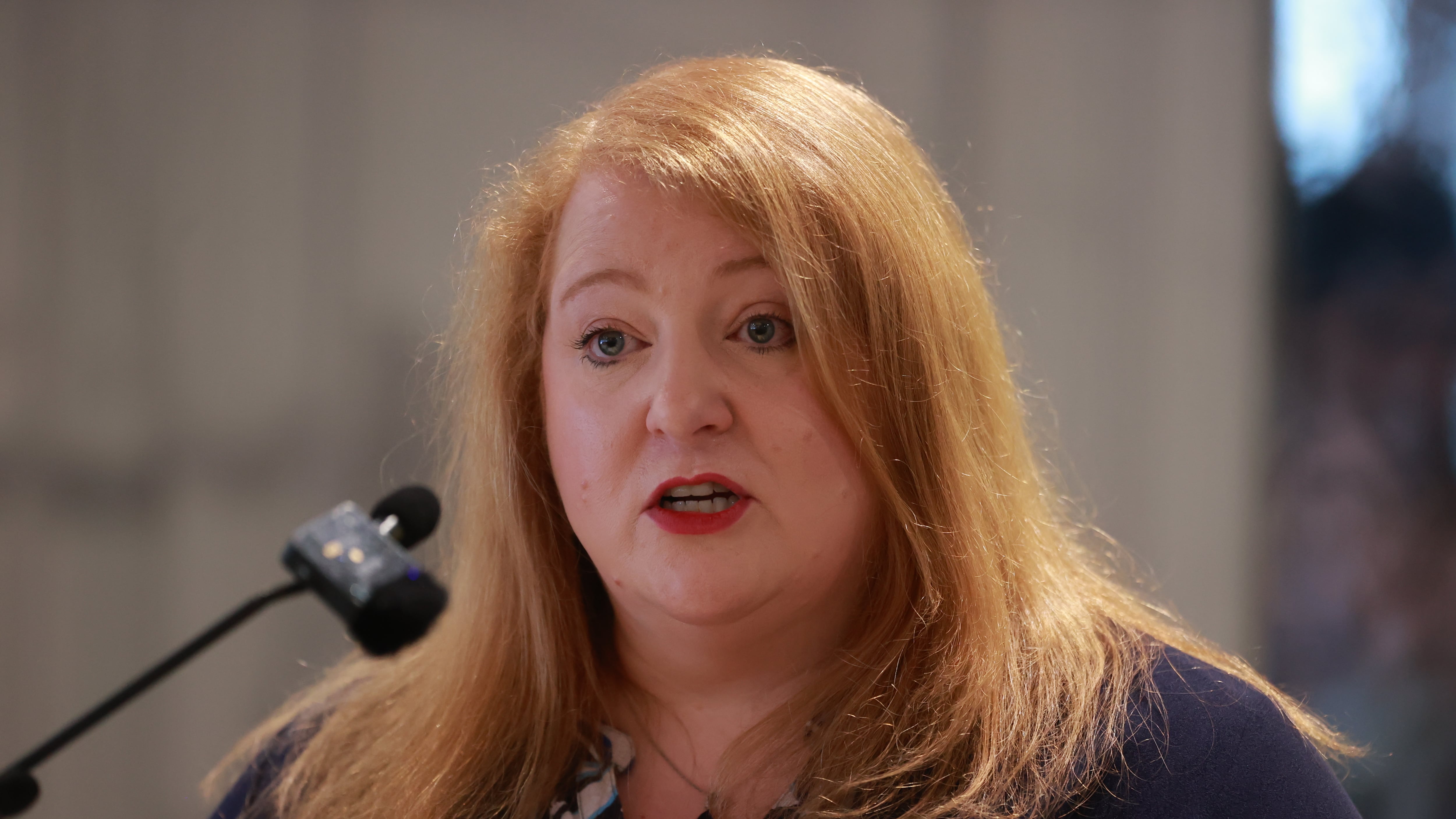 Justice Minister Naomi Long called for ‘cool heads’