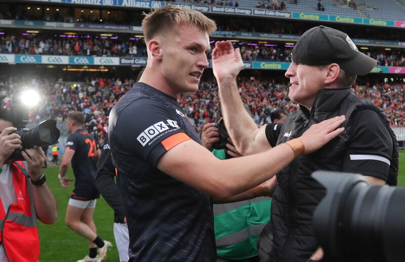 Armagh Beat Kerry to reach the All Ireland Final at Croke Park.
PICTURE COLM LENAGHAN