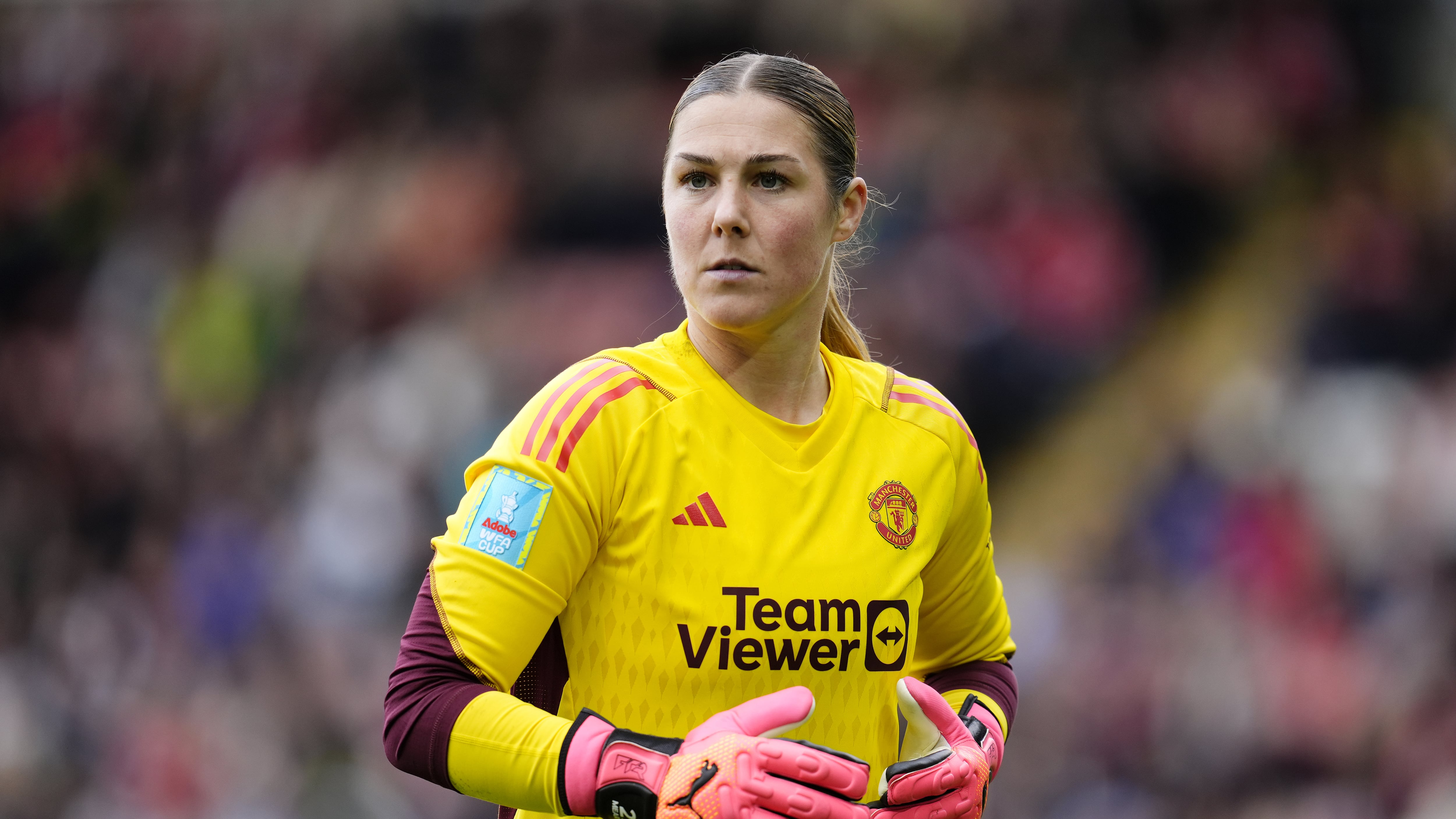 England goalkeeper Mary Earps will leave Manchester United this summer
