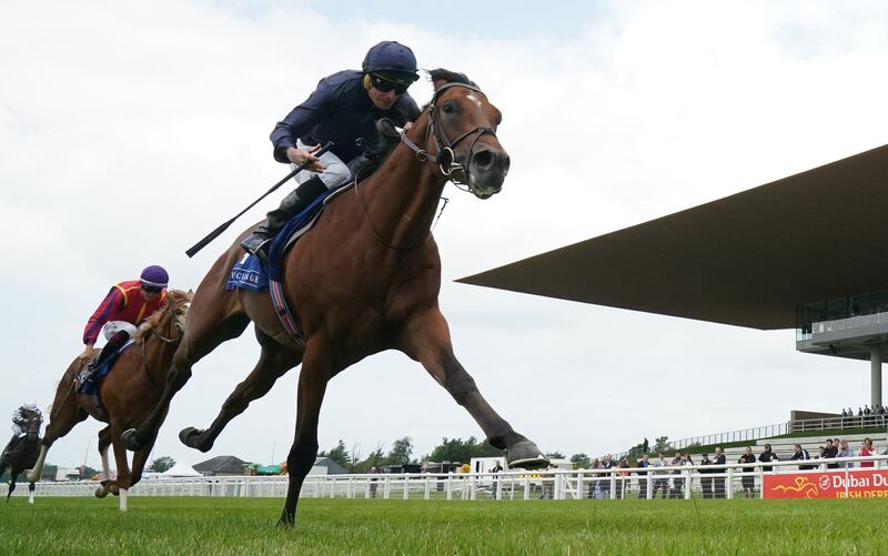 The Superlative Stakes at Newmarket looks at the mercy of Aidan O’Brien’s City Of Troy Picture by PA