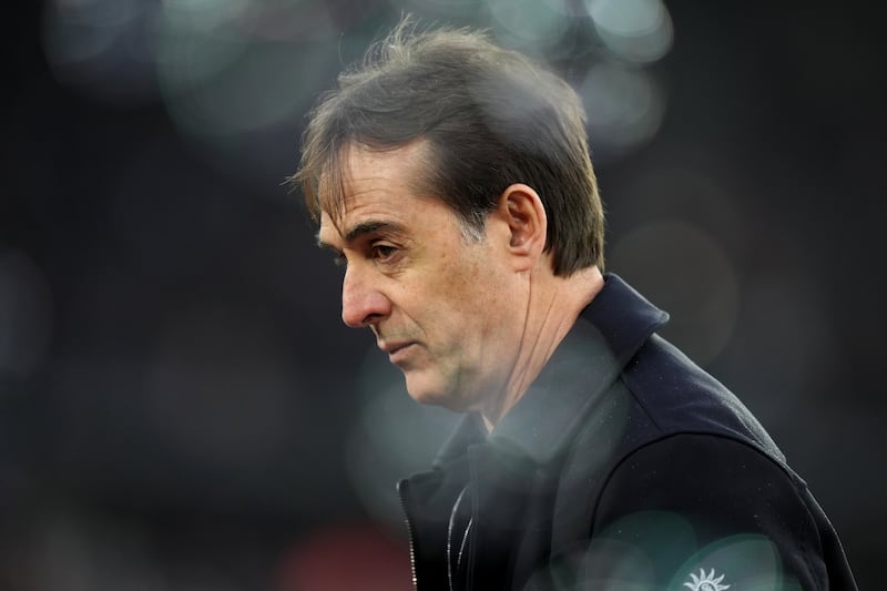 Julen Lopetegui was appointed as West Ham manager last May