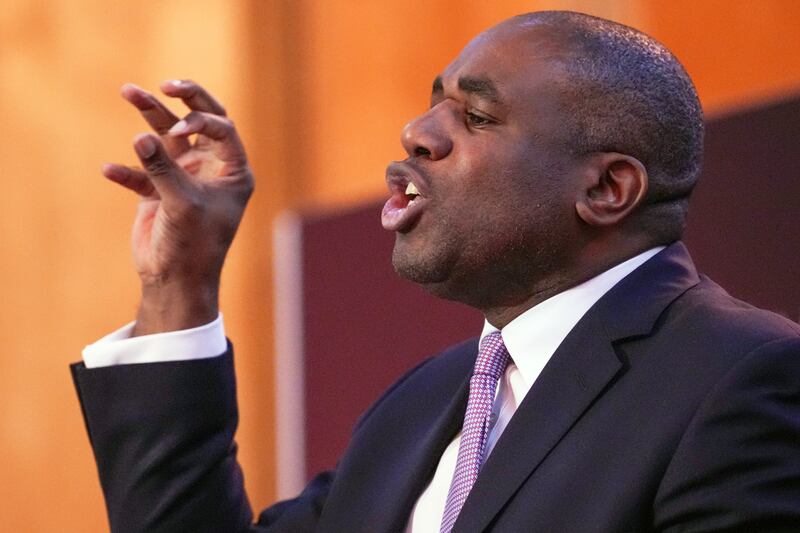 Shadow foreign secretary David Lammy called for arms sales to be halted if there has been a “serious breach” of international law