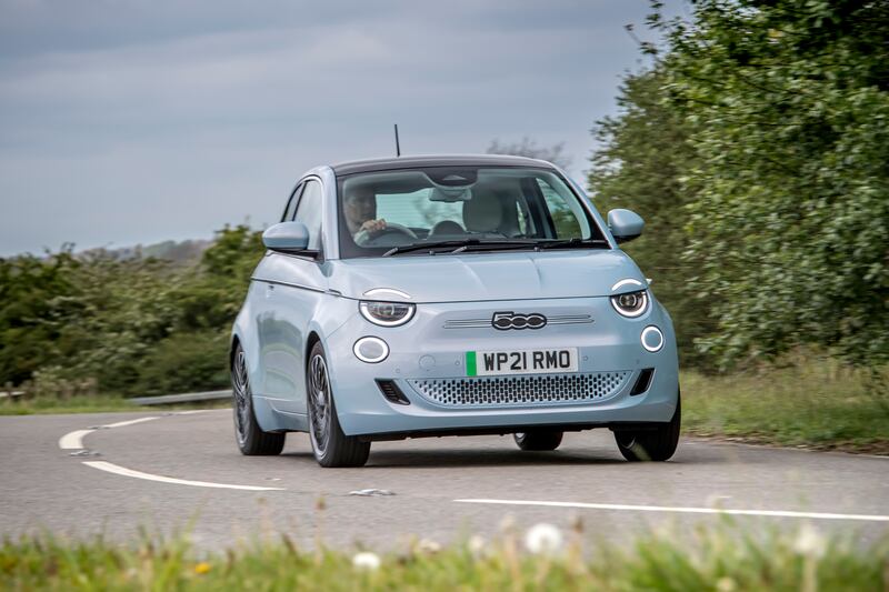 The electric 500 feels far nippier than the regular petrol version