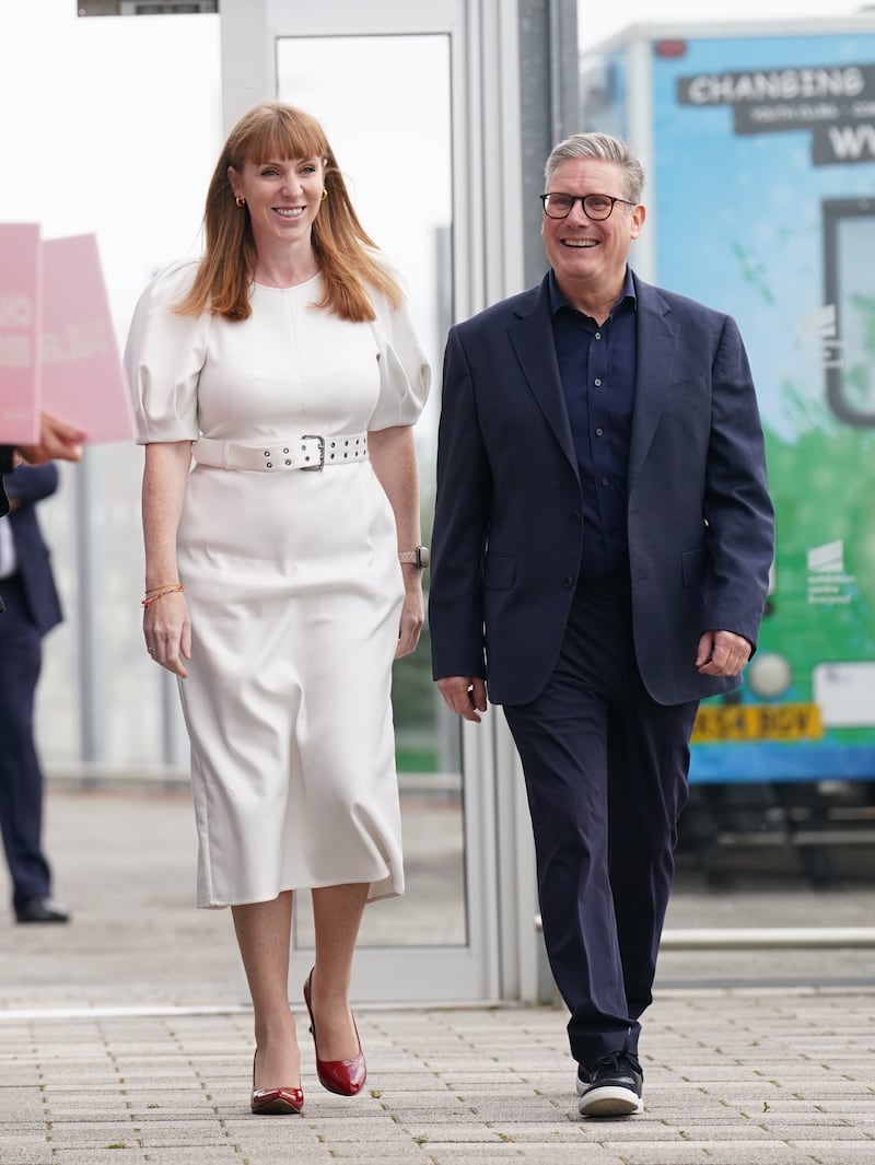 Prime Minister Sir Keir Starmer and Deputy Prime Minister Angela Rayner