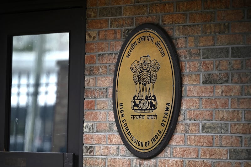 Canada and India each expelled six diplomats Monday in tit-for-tat moves (Justin Tang/The Canadian Press via AP)