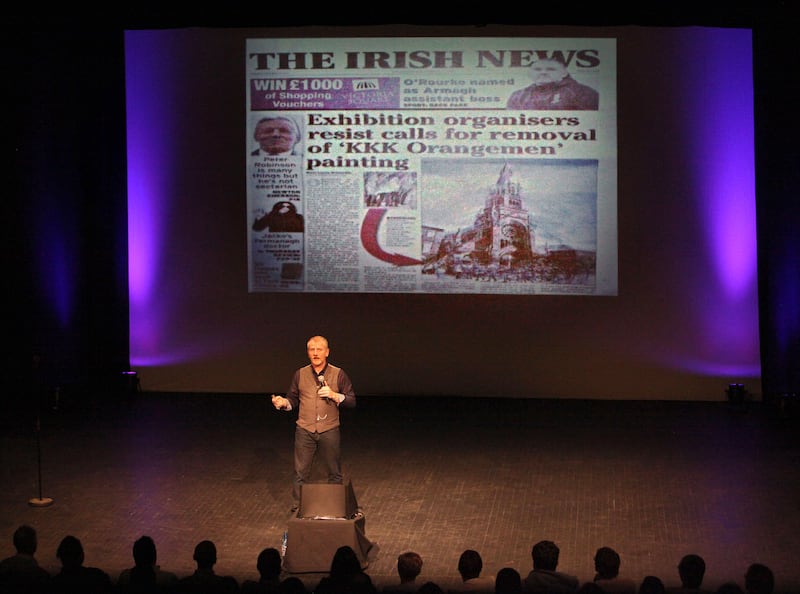 Jake O'Kane at the Ardhowen Theatre, Enniskillen. Picture by Ann McManus