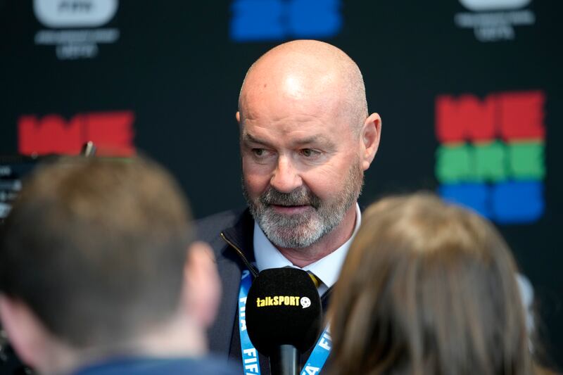 Steve Clarke’s Scotland team face four matches against Greece next year (Martin Meissner/AP)