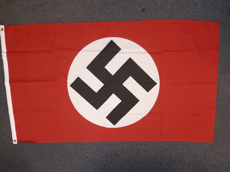 Cavan Medlock had a Nazi flag