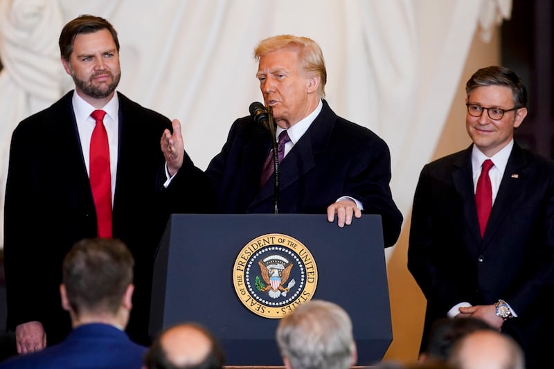 President Donald Trump (Al Drago/Pool Photo via AP)