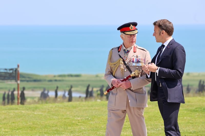 Charles led the UK in marking the 80th anniversary of the D-Day landings in France