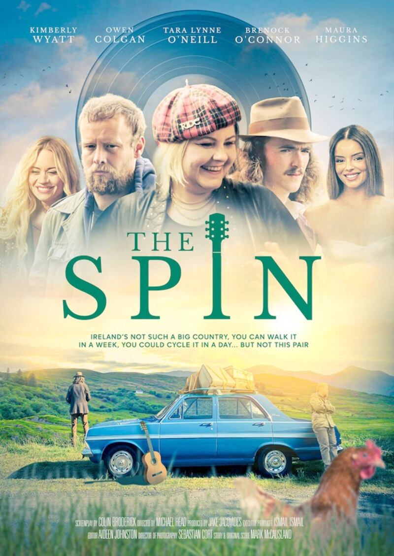 The poster for The Spin