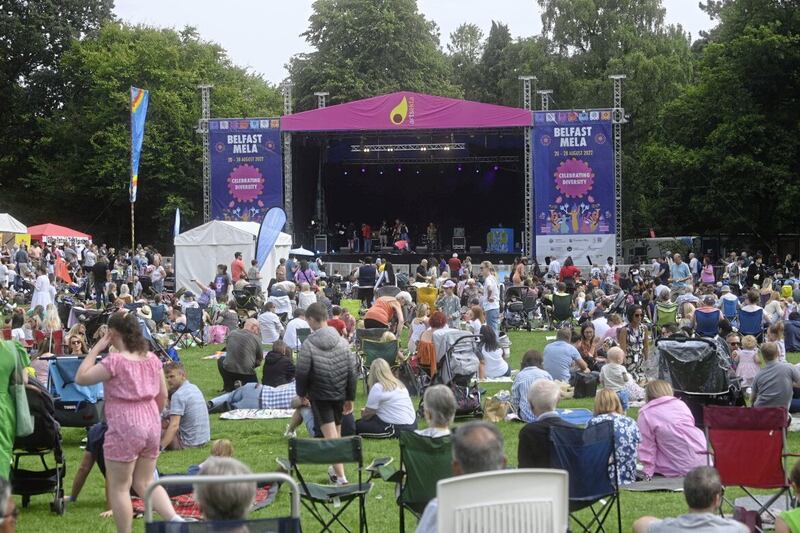 A look back at last year's Mela Day in Belfast's Botanic Gardens 