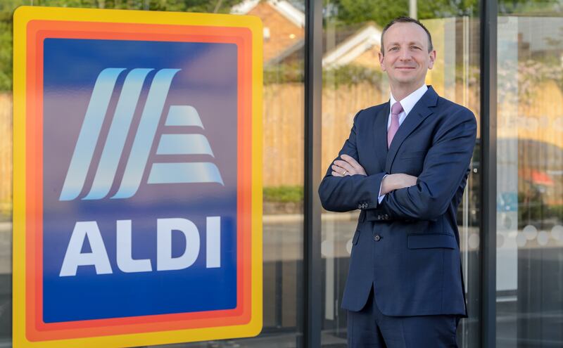 Chief executive of Aldi UK and Ireland Giles Hurley