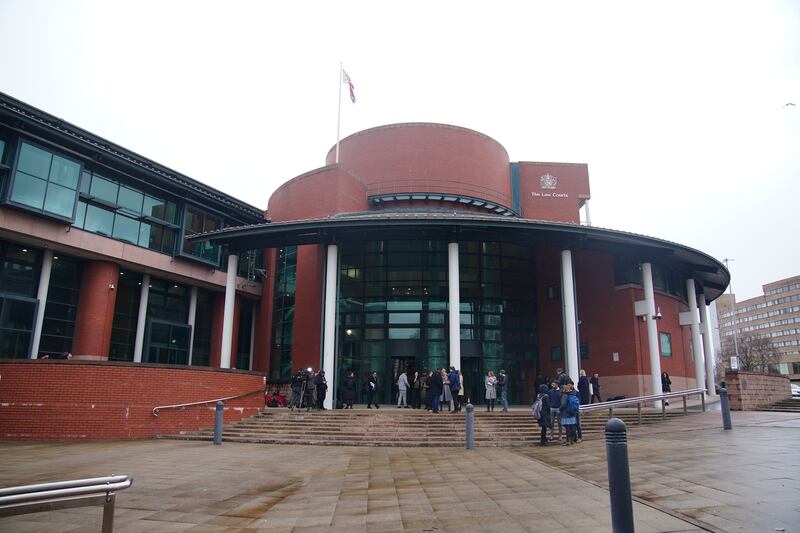 The trial is taking place at Preston Crown Court