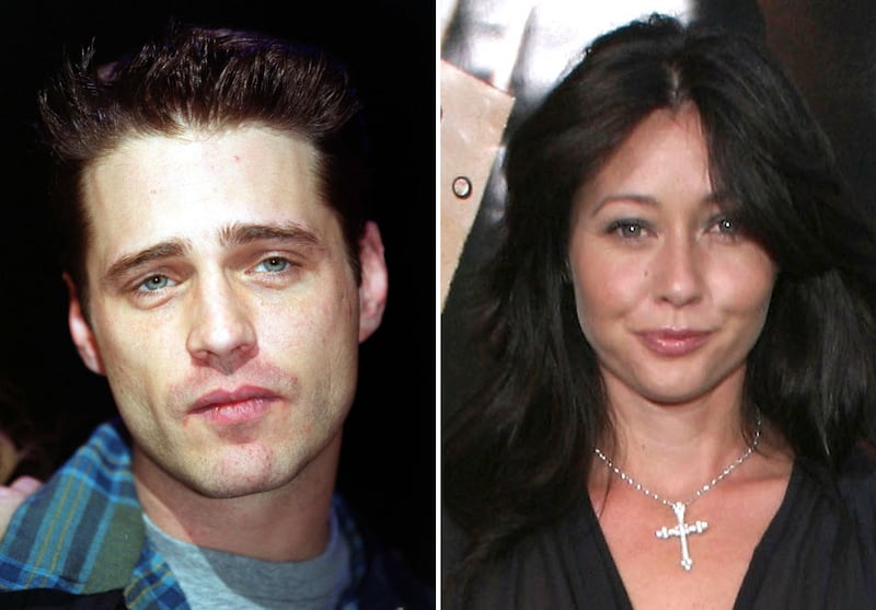 Beverly Hills, 90210 star Jason Priestley and Shannen Doherty