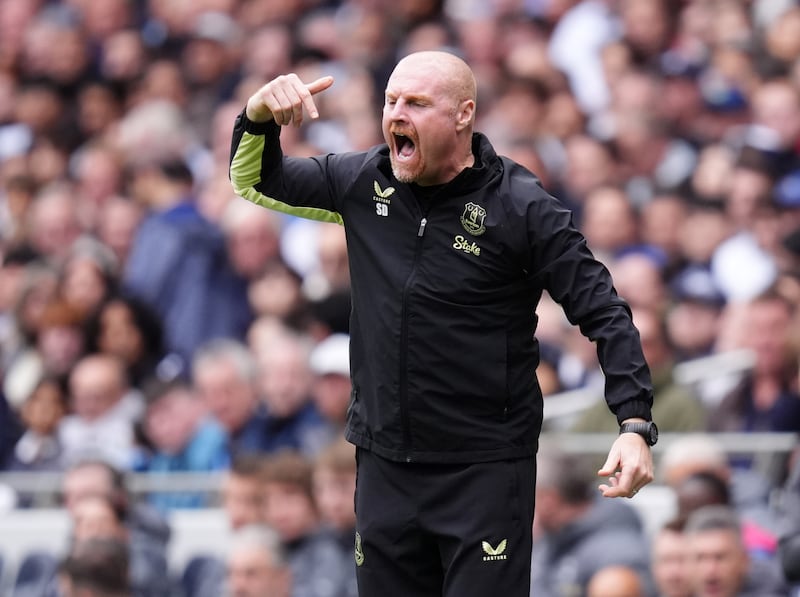 Sean Dyche’s Everton are 19th in the Premier League table