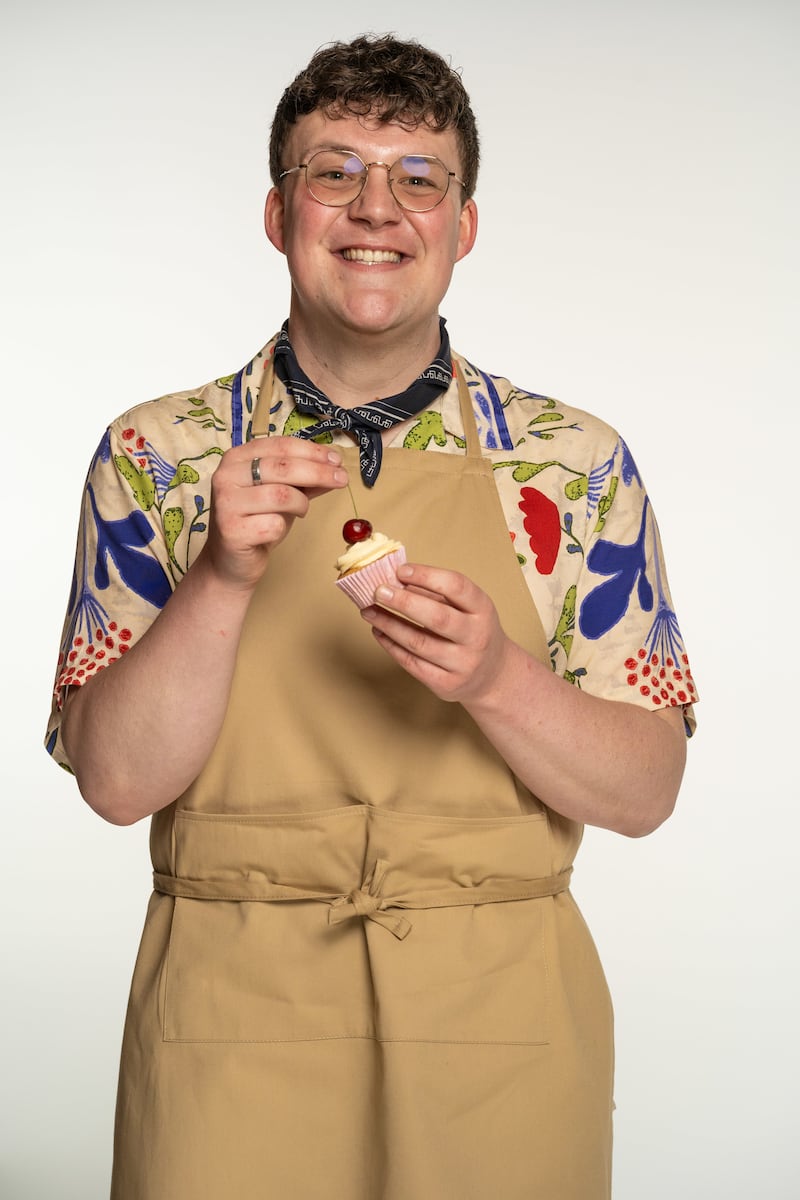 Mike was booted off The Great British Bake Off tonight