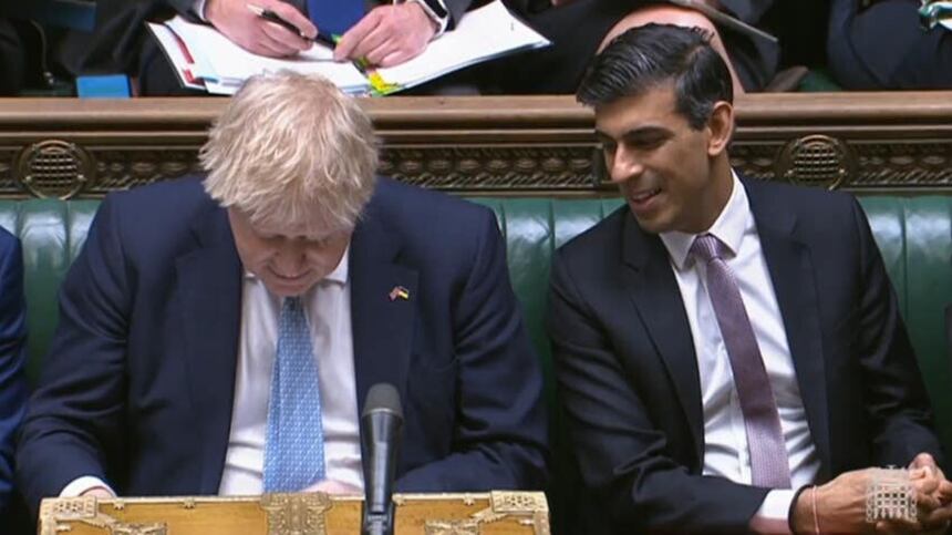 The Covid inquiry has asked for written statements from both Boris Johnson and Rishi Sunak (House of Commons/PA)