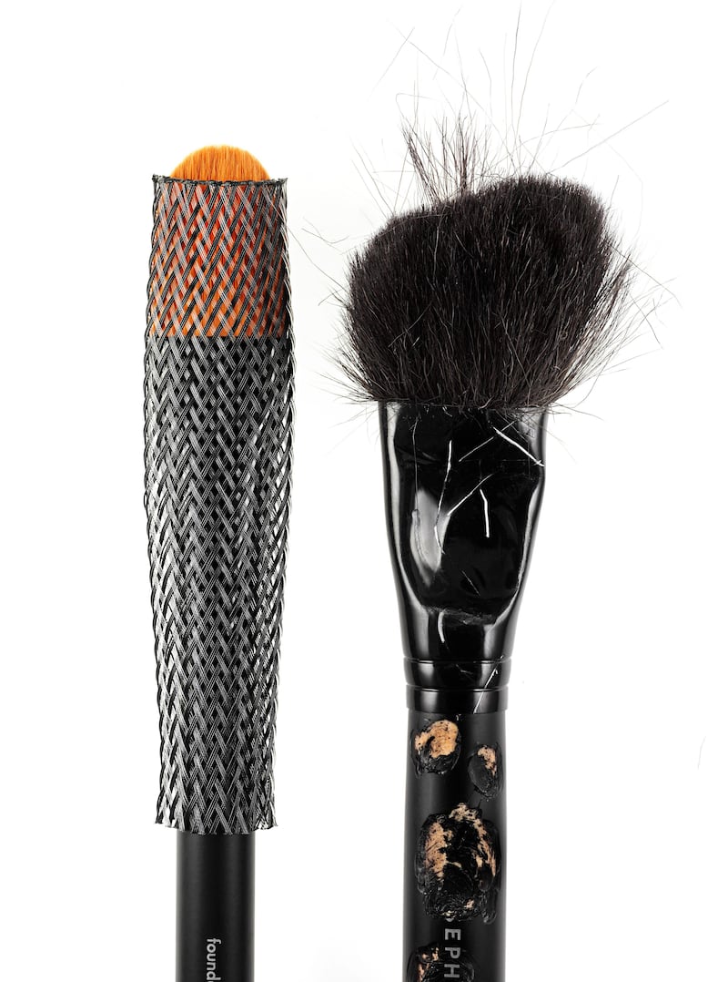 Stiff and misshapen make-up brushes mean they should be thrown away