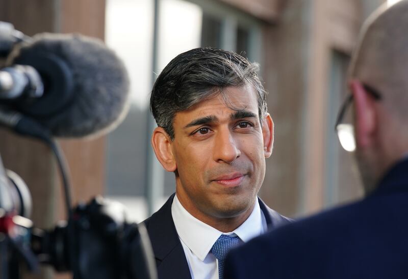 Prime Minister Rishi Sunak said intimidation designed to threaten democracy was ‘unacceptable’