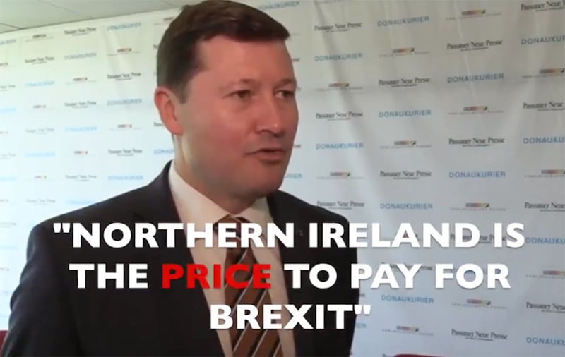 The quote is attributed in the video to Martin Selmayr, secretary-general of the EU Commission&nbsp;