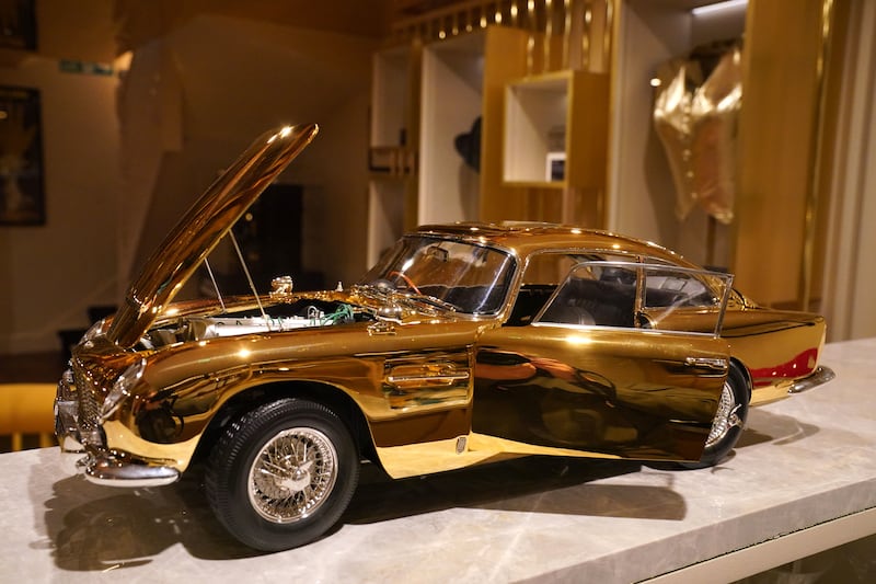 There will be only seven limited edition 24-carat gold models on sale from October 5