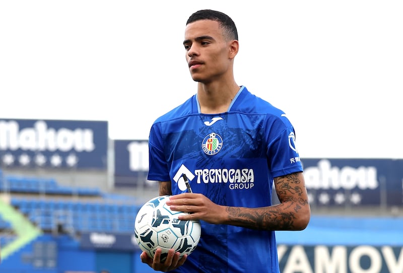 Mason Greenwood spent most of the 2023-24 season on loan at Getafe