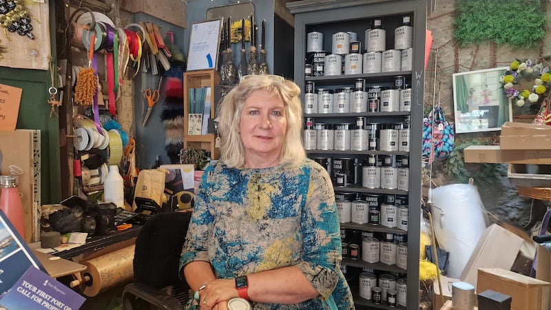 Store owner Sally Dart described South West Water as ‘appalling’