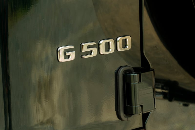 The G500 uses a straight-six engine