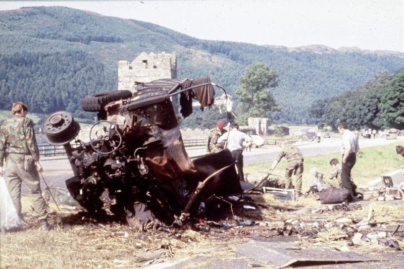 The aftermath of the 1979 Narrow Water attack  