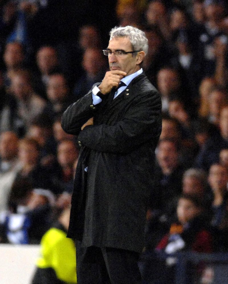 Manager Raymond Domenech was at the centre of a dispute with players