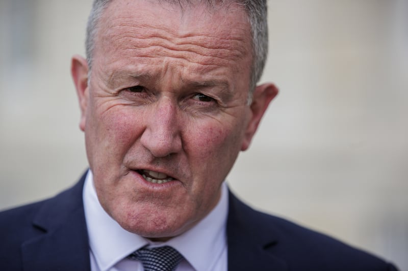 Conor Murphy has said Sinn Fein was not aware of the references given to shamed McMonagle