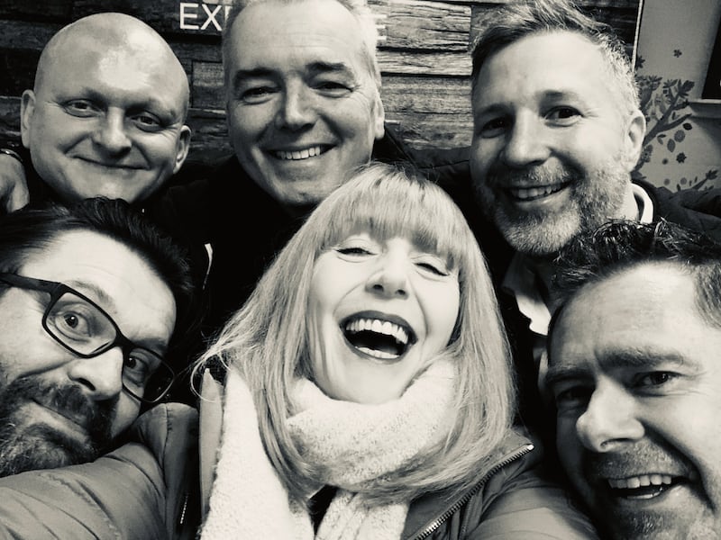 The Most Haunted team today – Darren Hutchinson, Stuart Torevell, Karl Beattie, Gregg Smith and Yvette