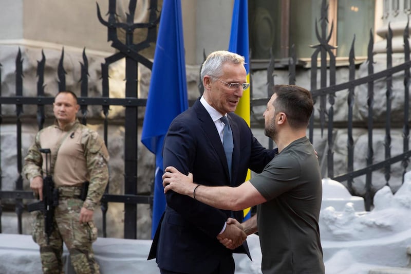 Stoltenberg and Zelensky