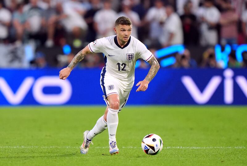 Kieran Trippier has operated at left-back for England at Euro 2024