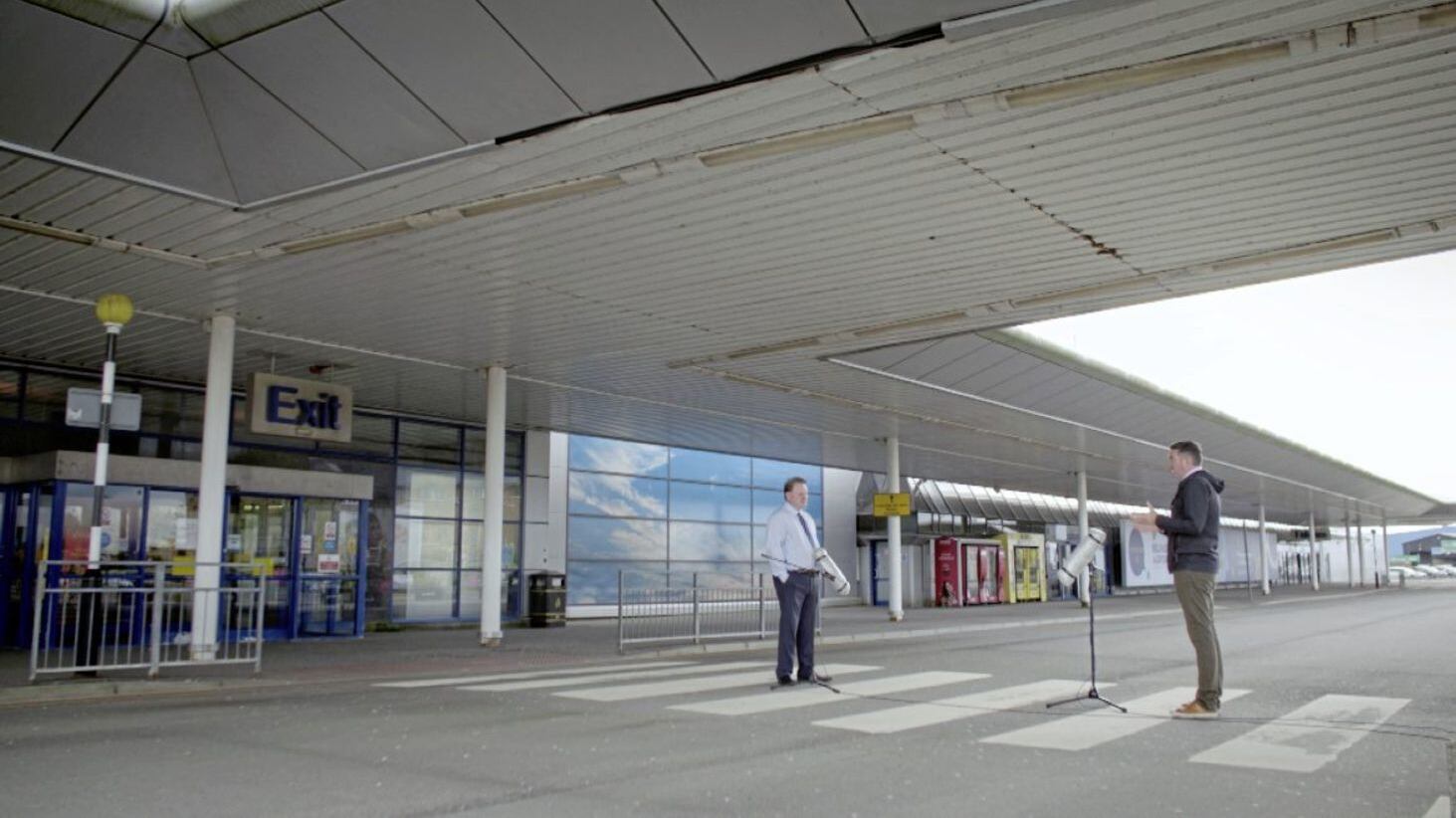 Belfast International Airport will benefit from a business rates holiday